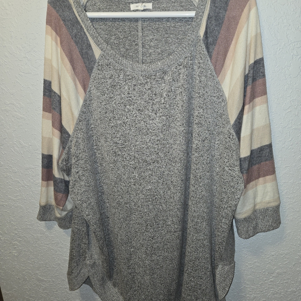 Maurices Multicolor Striped Women's Sweater
